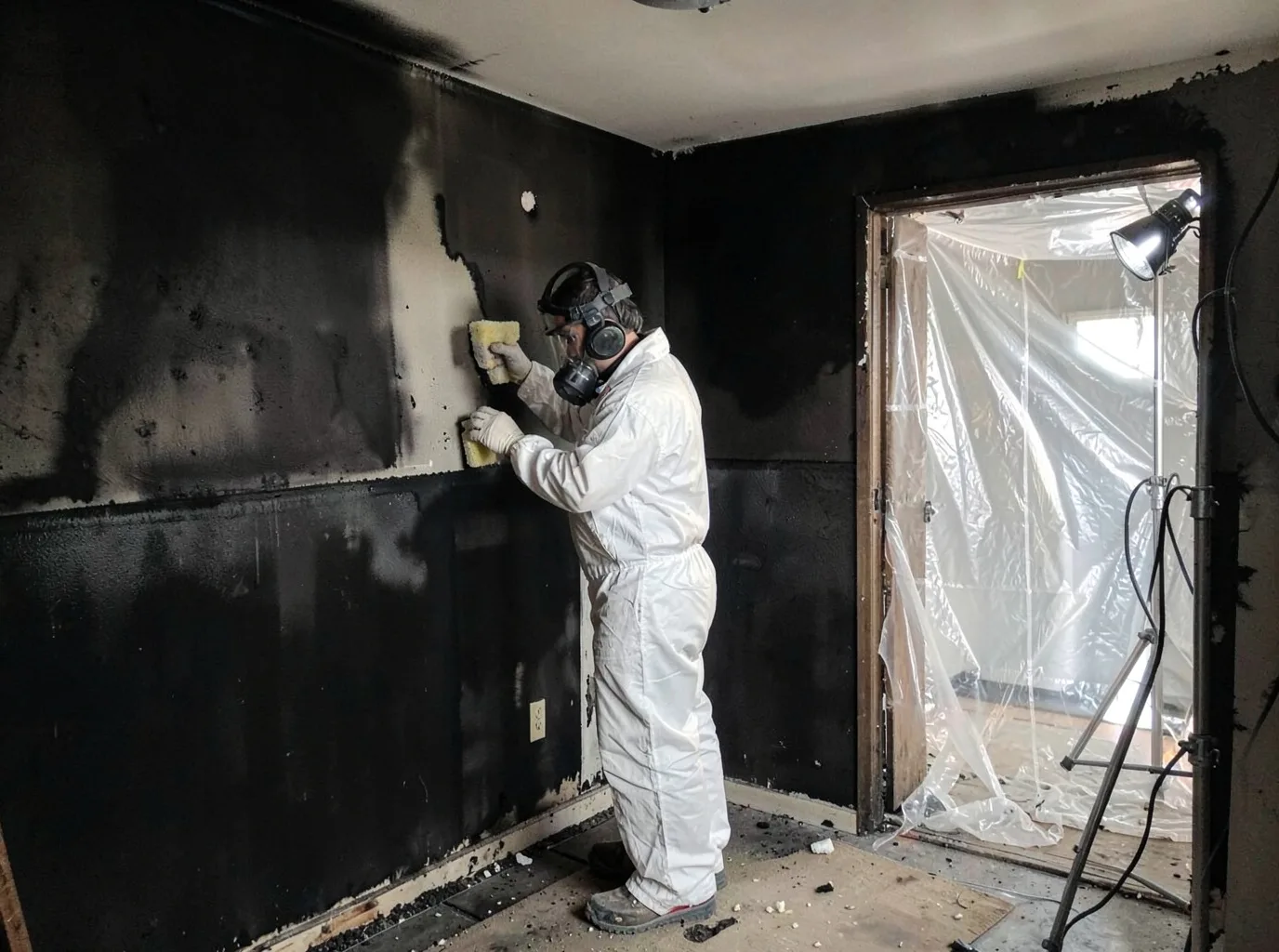 Fire Damage Restoration company in Six Lakes, MI